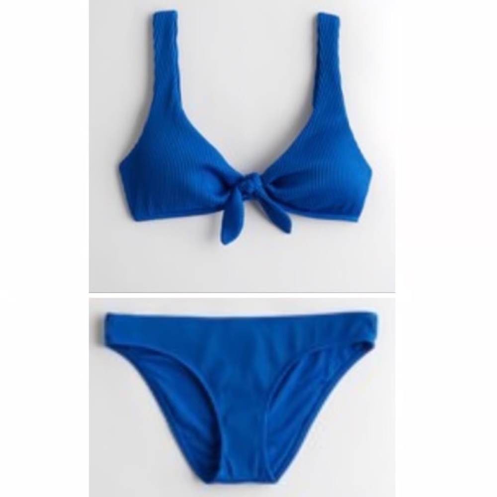 Hollister Ribbed Bikini Set - Medium